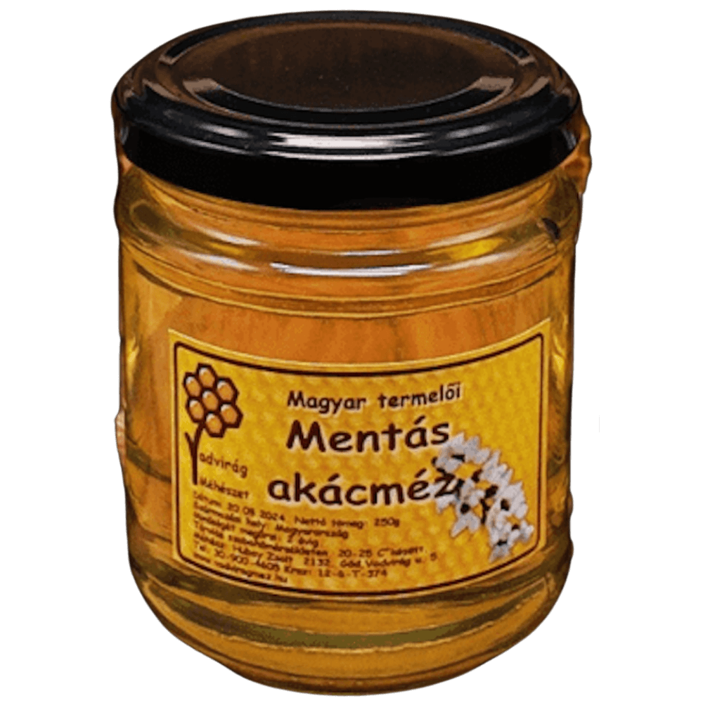 Mentás akácméz